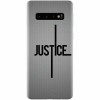 Husa silicon pentru Samsung Galaxy S10 Plus, Amir Justice Minimalistic Nubheebuccus Text