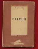 C.A. Vicol, &quot;Epicur. Omul, gandirea, opere ramase&quot; Bucuresti 1947