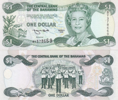 Bahamas 1 Dollar 1996 UNC foto