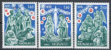 Monaco 1982 Mi 1561/63 MNH - Crăciun: Figurine Nașterea Domnului, Nestampilat