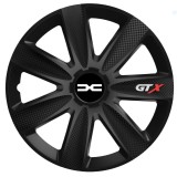 Cumpara ieftin Set 4 Capace Roti GTX Negru Carbon R16, Pentru Dacia Nou, Autohelix MSA