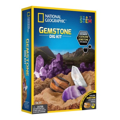 National Geographic - Kit Creativ Sa Cautam Pietre Pretioase foto