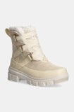Sorel cizme de piele TORINO V RESORT WP OUTDR femei, culoarea bej, cu platforma, izolat, 2106711292