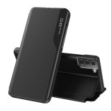 Husa pentru Samsung Galaxy S21 FE 5G G990, Techsuit, eFold, Neagra