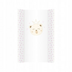 Saltea de infasat bebe cu intaritura 70x47,5 Teddy Bear Princess 251