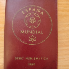 Set Espana Mundial 80 serie numismatica 1980, 6 monede - Spania