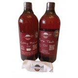 Dual Pack, Pure Teak Oil, Cutting Board Oil, laveta bumbac, 1000 ml/1000 ml