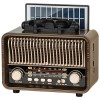 Radio portabil analog cu &icirc;ncarcare solara Kruger & Matz, AM/FM/SW, Bluetooth