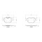Placute frana Jaguar F-Pace (X761) 09.15-; Land Rover Range Rover Velar (L560) 03.17-, Spate, BREMBO