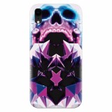 Husa silicon pentru Apple Iphone XR, Abstract Framed Skull