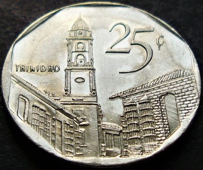Moneda exotica 25 CENTAVOS - CUBA, anul 1998 * cod 1795 A = A.UNC foto
