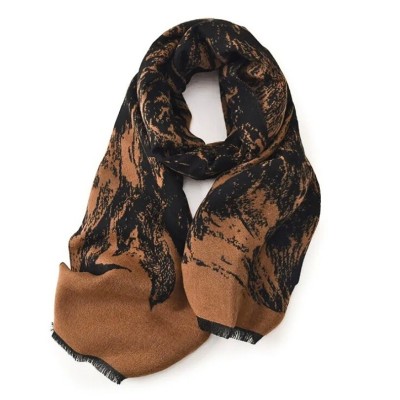 Esarfa Cashmere - Brown and Black foto