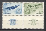 Israel.1962 14 ani Independenta:Avioane de lupta-cu tabs MI.49