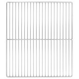 Grătar BBQ cu m&acirc;nere, 40x35 cm, dreptunghiular oțel inox. 304