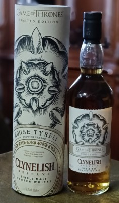 whisky single malt 51,2 alc. ediție limitată, numit Clynelish Reserve, din colecția &amp;quot;Game of Thrones&amp;quot;. foto