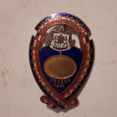 Insigna Brasov 1921 foto