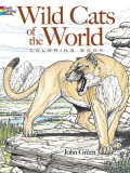 Wild Cats of the World Coloring Book