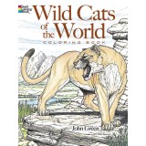 Wild Cats of the World Coloring Book