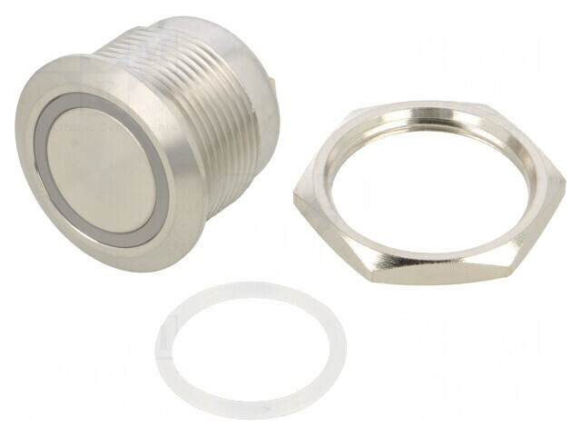 Comutator Anti-Vandalism Alb IP67 2A 36VDC