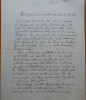 Scrisoare olografa , Comandor Aviator George ( Gogu ) Stefanescu , 1948