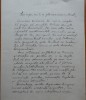 Scrisoare olografa, Comandor Aviator George ( Gogu ) Stefanescu, 1948