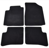 Covorase mocheta Toyota YARIS 5USI 3/1999-11/2005 Negru, set de 4 bucati Kft Auto, AutoLux