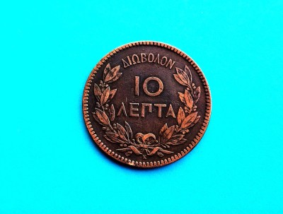 10 Lepta 1878-Grecia- foto