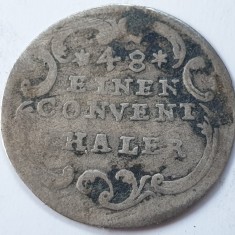 Germania W&uuml;rttemberg 1/48 Thaler/Taler 1767 argint