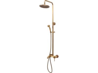 FALA Coloana dus + accesorii Retro Bronze 2 foto