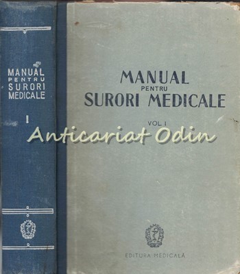 Manual Pentru Surori Medicale I - Prof. Constantin Paunescu - 1951 foto