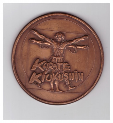 Medalie Campionatul european &amp;#039;98 Karate Kiukushin, Oradea, 31 octombrie foto