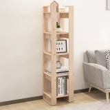 VidaXL Bibliotecă/Separator cameră, 41x35x160 cm, lemn masiv pin