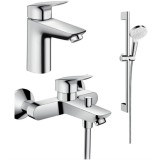 SET BATERII LOGIS 100 CADA NOU (71100000+71400000+26532400), Hansgrohe