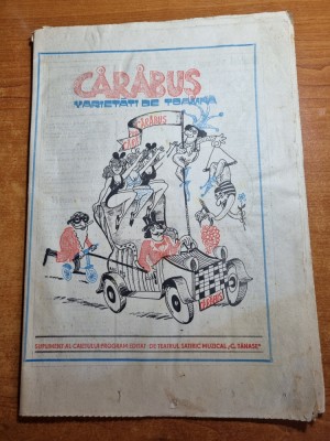 revista carabus anii &amp;#039;80 - formatia voltaj,formatia iris,aura urziceanu foto