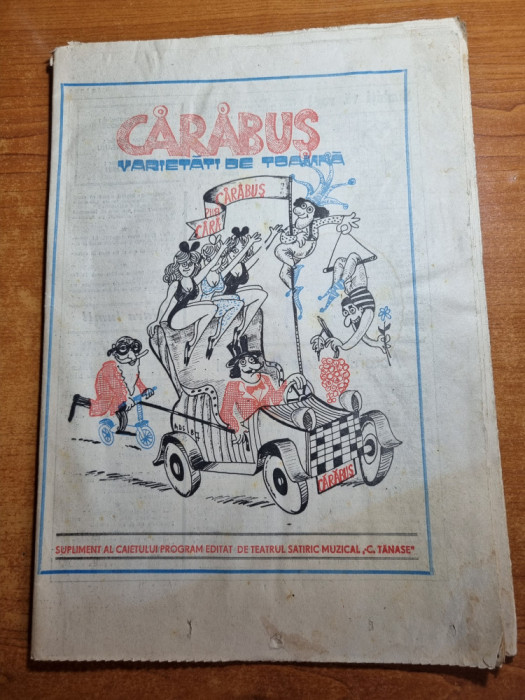 revista carabus anii &#039;80 - formatia voltaj,formatia iris,aura urziceanu