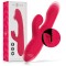 INTENSE - DUA MULTIFUNCTION RECHARGEABLE UP &amp; DOWN VIBRATOR WITH RED TONGUE