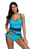 SW1243-48 Costum de baie din 2 piese model tankini, S