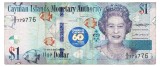 Insulele Cayman 1 Dolar 2020 Comemorativa P-44 Seria 779776