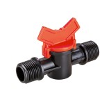 Robinet Minivan FE-FE Picurare 1/2 x 1/2, Set 10 Bucati, AGT-1193, Conector Irigare Gradina