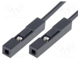 Cablu de conectare PIN negru 10 bucăți 210mm KAMAMI