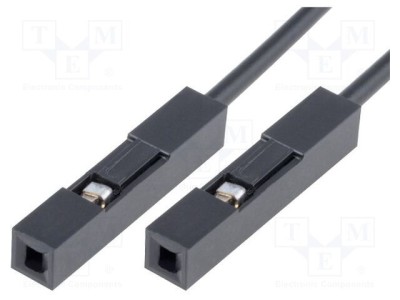 Cablu de conectare PIN negru 10 bucăți 210mm KAMAMI foto