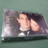 CASETA AUDIO PLACIDO DOMINGO - -LOVE SONG RARA!!! ORIGINALA
