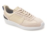Cumpara ieftin Pantofi sport GEOX bej, D659JA, din piele naturala