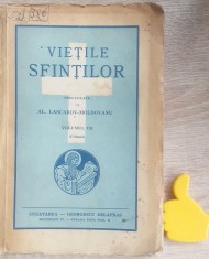 Vietile sfintilor Lascarov-Moldovanu vol VII