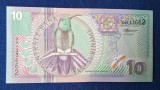 10 Gulden 2000 - Bancnota veche SURINAM - stare foarte buna