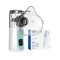 Nebulizator Portabil Mesh &ndash; Inhalator Compact pentru Copii și Adulți, Silențios, Re&icirc;ncărcabil USB, Alb/Negru