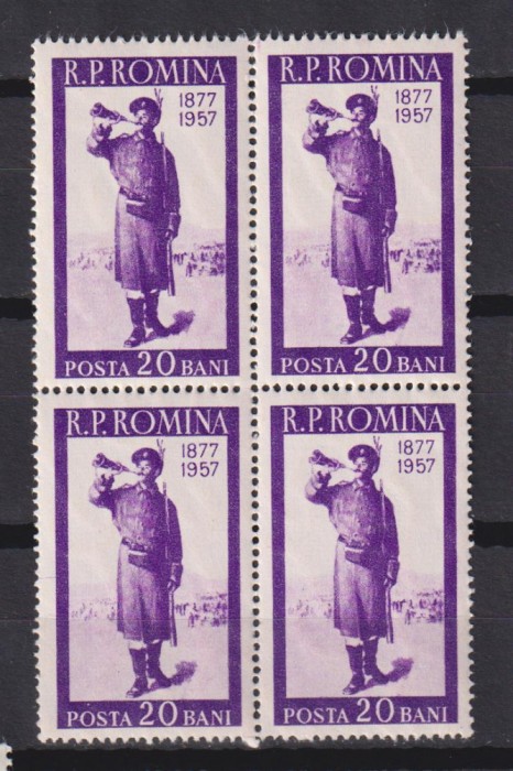 80 DE ANI DE LA RAZBOIUL PENTRU INDEPENDENTA LP 437 MNH