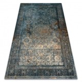 Covor de l&acirc;nă OMEGA Mamluk Vintage, rozetă albastru &icirc;nchis, 170x235 cm
