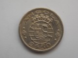 2.50 ESCUDOS 1967 ANGOLA