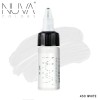 Tus Micropigmentare NUVA Colors 15ml - 430 White: Microblading, Eyeliner, Sprancene - Pigment Profesional PMU